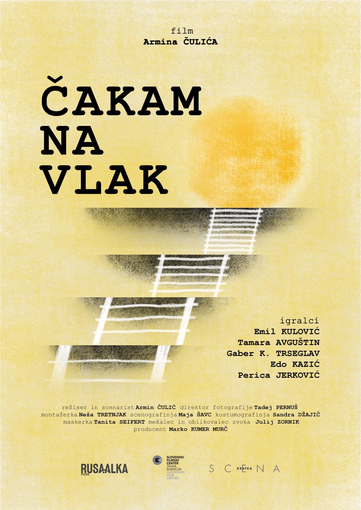 Affiche — Cakam na Vlak
